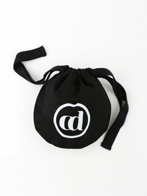 creador logo round string pouch