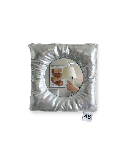 홈데코,패브릭,홈데코 - 포식스먼스 (46month) - cushion mirror (2colors)