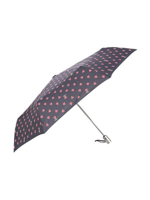 PETIT DIAMOND 블랙 쁘띠패턴 3단자동 양산 겸용 우산 JAUM4E001BK