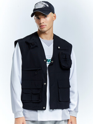 Hiker Utility Vest (Black)