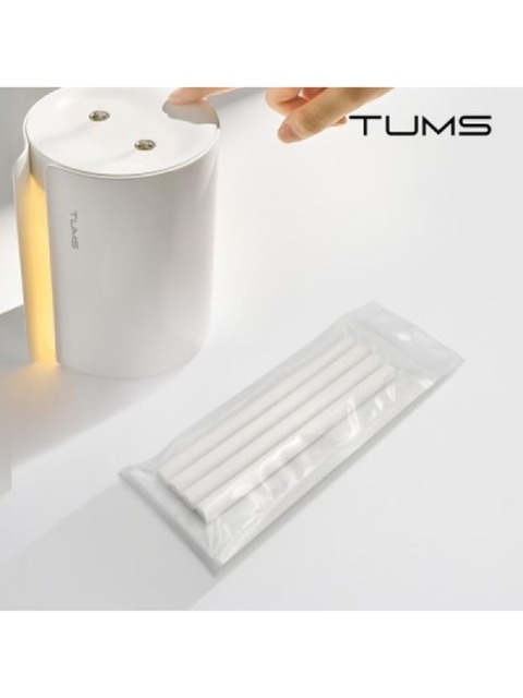 계절가전 - 텀스 (TUMS) - 텀스 무선 무드등 듀얼 가습기 필터세트 4P