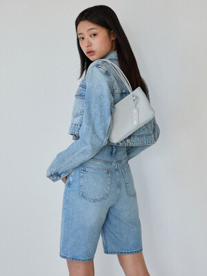 leve mini tote / powder blue