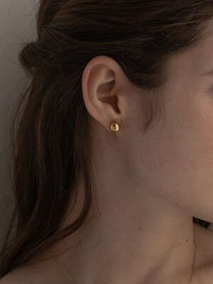 [Silver 925] Full Moon Earrings SE212 - 3sizes