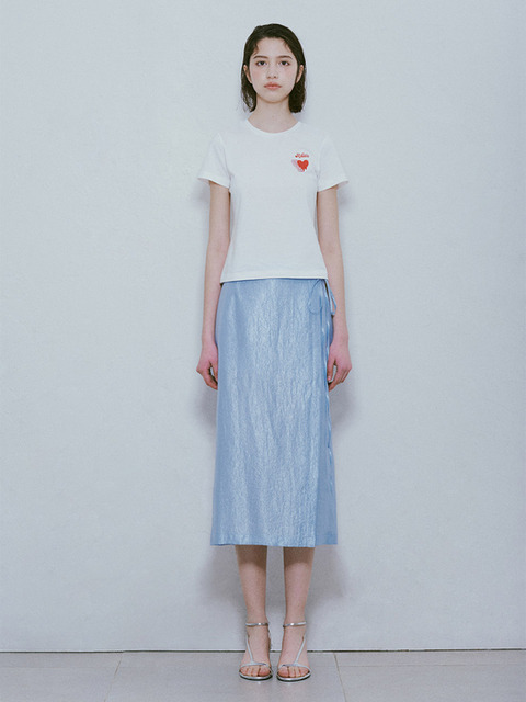 ★RAIVE★ Linkle Silky Skirt in Butter VW4MS235DS 레이브]Linkle Silky Skirt in Butter VW4MS235-DS