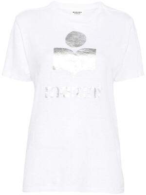 [이자벨마랑 에뚜왈] SS25  반팔 티셔츠 TS0001FBA1N10E20WH