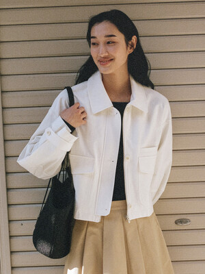 BREEZE SHORT JUMPER_IVORY