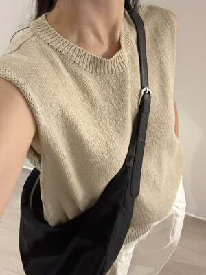 [단독]FLOWY  BAG_nylon black