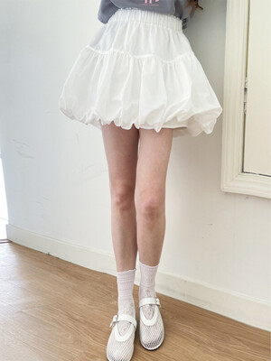 Pumpkin mini skirt - Ivory