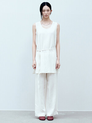 MOUR COTTON ONE-PIECE
