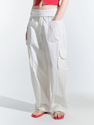 25HS VELA CARGO PANTS (WHITE)