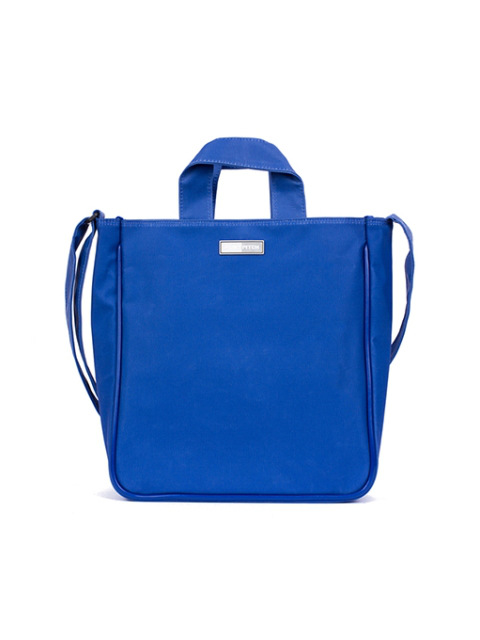 matt square bag mini blue