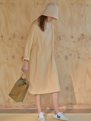 루즈핏 19ss - Modern basic dress - banila beige