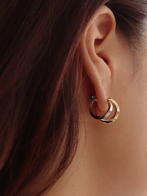 Metal Combi Earrings