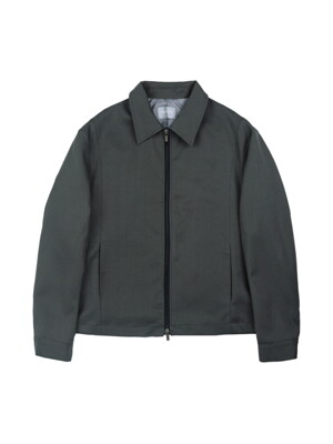 Wool Crop Essential Jacket (Khaki)