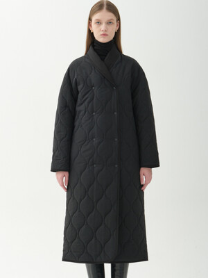 reversible long padding coat_black