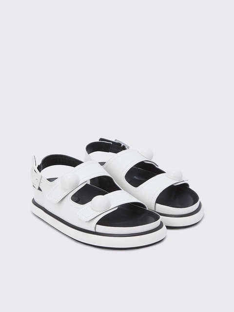샌들 - 슈콤마보니 (SUECOMMA BONNIE) - Orb sandal(white)_DG2AM23006WHT