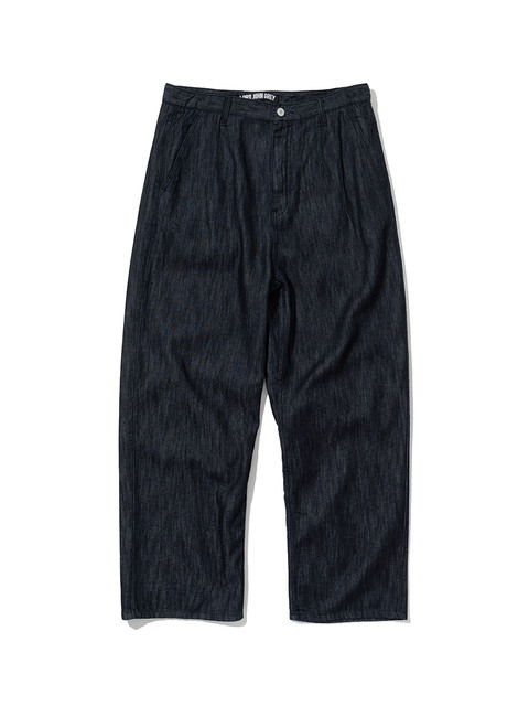 데님 - 로드존그레이 (Lord John Grey) - light slub denim pants indigo washed