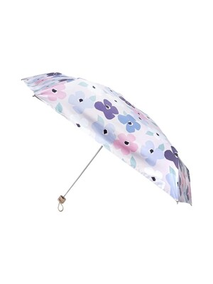 지니스타 스템프플라워 UV차단 5단 슬림 우산 양산 IUJSU50031