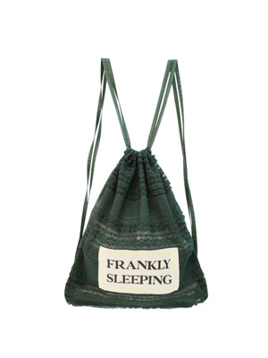Frankly Sleeping String Bag, Deep Green