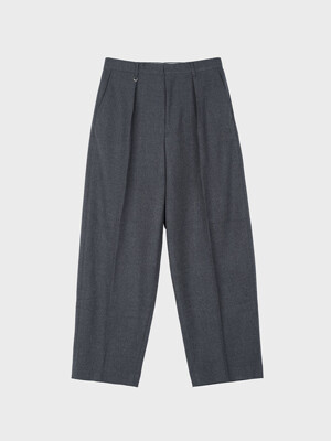 REVERSE TUCK WIDE SLACK_CHARCOAL