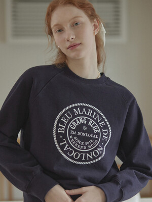 Marine Rope Sweatshirt - Navy