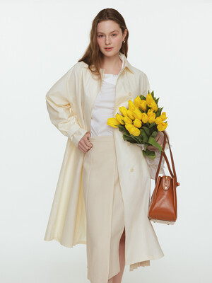 Lumid Trench Coat (Cream)