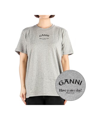 [가니] 24SS (T3677 PALOMA MELANGE) 여성 반팔 티셔츠