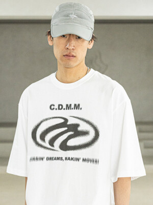 CDMM REAL OVERSIZED SHORT T-SHIRTS MSFTS003-WT