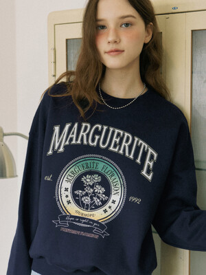 Gradation Margaret Sweatshirt - Navy