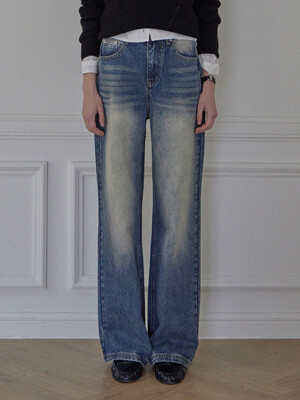 ROBIN WASHED DENIM PANTS