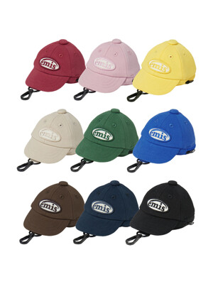 BALL CAP POUCH KEYRING