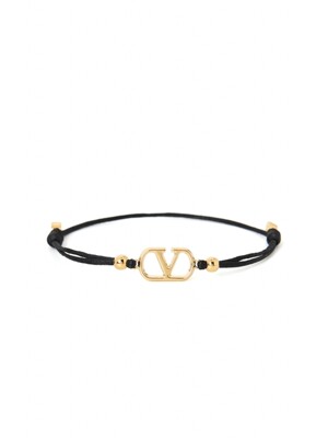 VALENTINO 발렌티노 V로고 시그니처 남성 팔찌 J0S67KRE 0NO