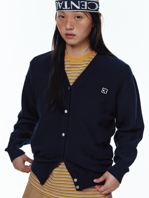 CENTAUR BASIC KNIT CARDIGAN_NAVY