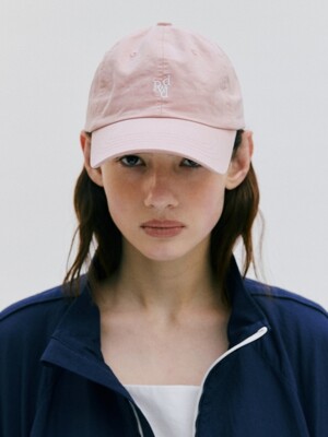 dpwd cotton ball cap - smoke pink