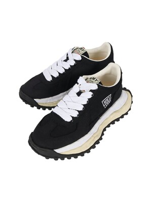 미하라 야스히로 25SS 남성 래리 OG솔 캔버스 스니커즈 블랙 A14FW704 BLACK M