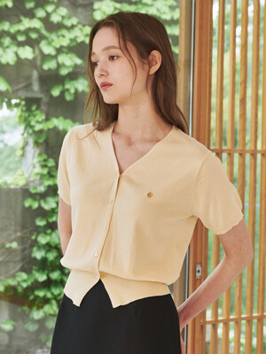 브이넥 써머 가디건 - 3컬러 / V-Neck Summer Cardigan - 3 Color