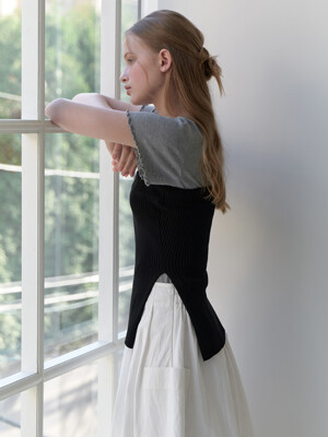 Avant knit top (black)