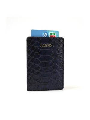 Card Case_Anaconda navy