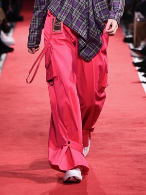 19 S/S PINK WIDE PANTS