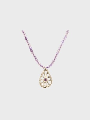 runi violet necklace