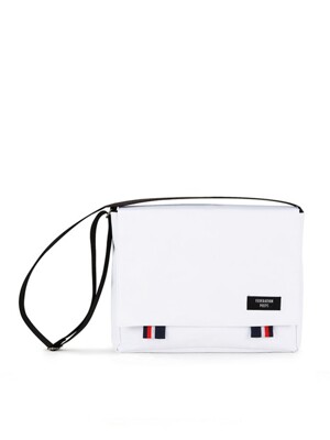 bridge messenger bag(white)