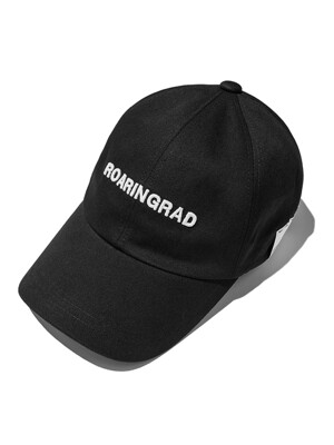 signature label ball cap black