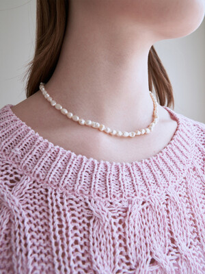 Vintage pearl mix necklace