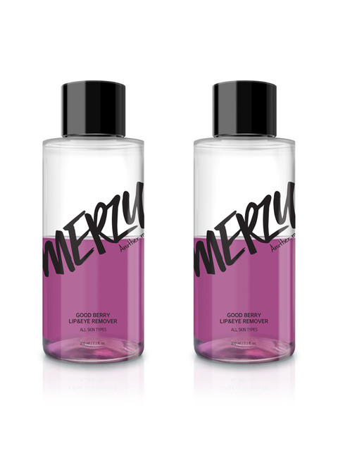 클렌징 - 머지 (MERZY) - [2개세트] 굿 베리 립앤아이 리무버 210ml