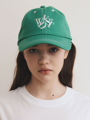 Logo Stitch ball-cap [Green]