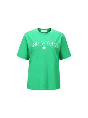 EPIC VOYAGE-PRINT T-SHIRT (GREEN)