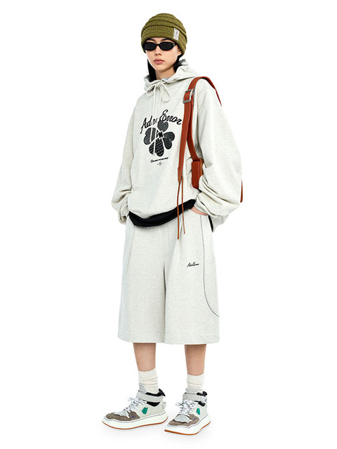 ★ADERERROR★ Dancy logo hoodie Oatmeal Ader Error - NOLC Logo Hoodie | HBX - Globally Curated