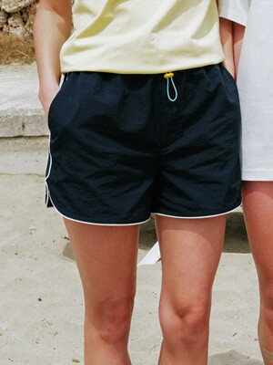 NYLON STRING SHORTS [NAVY]