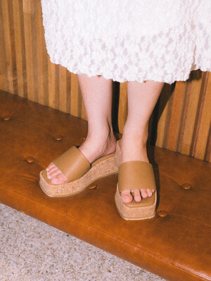 [단독]FUSE SLIPPER_BROWN