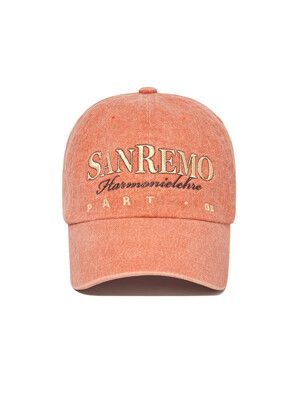 Sanremo Cap Peach Orange